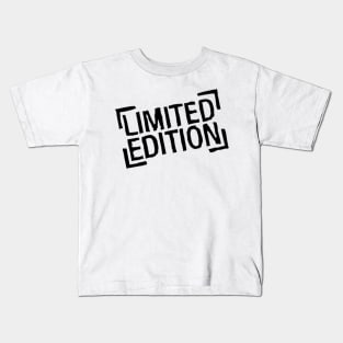 limited edition black Kids T-Shirt